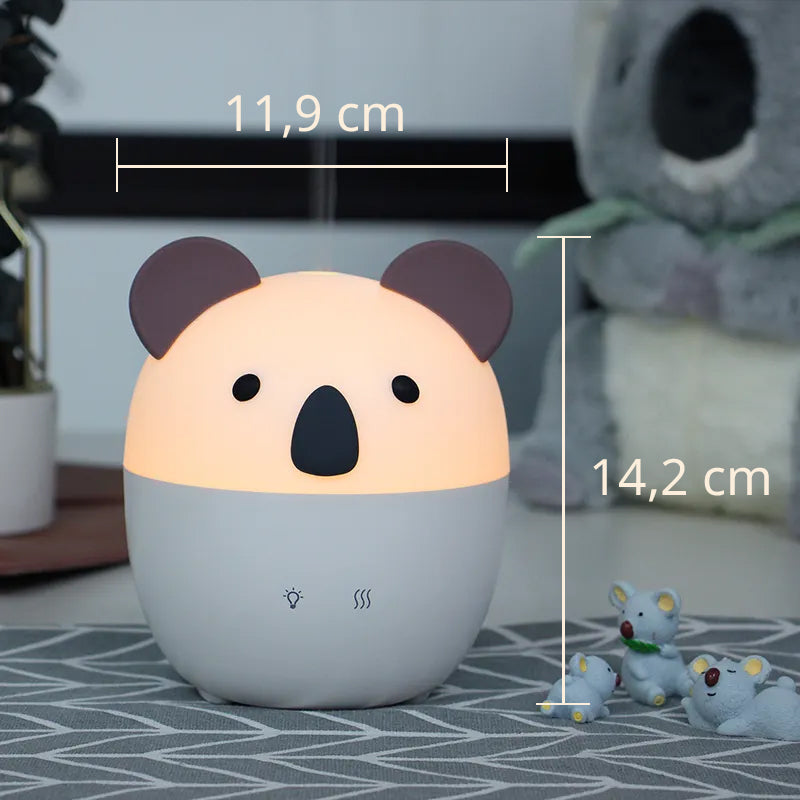 AromaBuddy - Koala Diffuser & Luchtbevochtiger voor Kinderen - 3-in-1 Functie