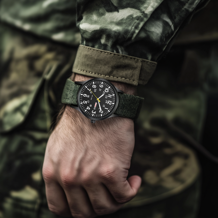 Herenhorloge Outdoor – Waterdicht 100m, Krasbestendig Saffierglas