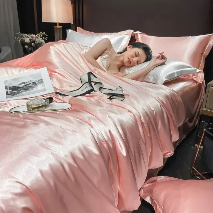 SilkLoom - Luxueus Zijde Beddengoed Set van 100% Pure Zijde Voor Ultiem Slaapcomfort