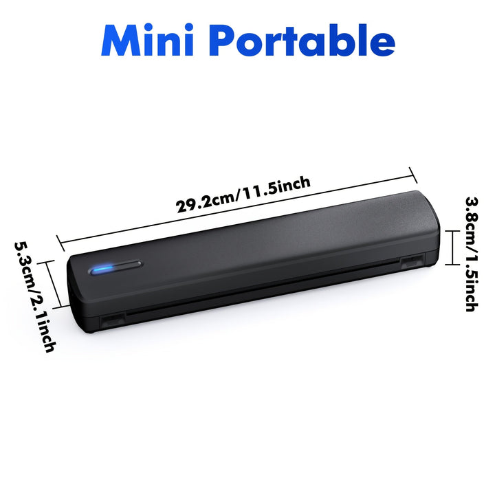 MiniThermo Draadloze Printer – Compact Printgemak voor Onderweg
