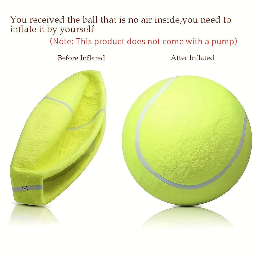 Extra Duurzame Tennisbal voor Grote Honden – Ideaal voor Spel en Buitenactiviteiten