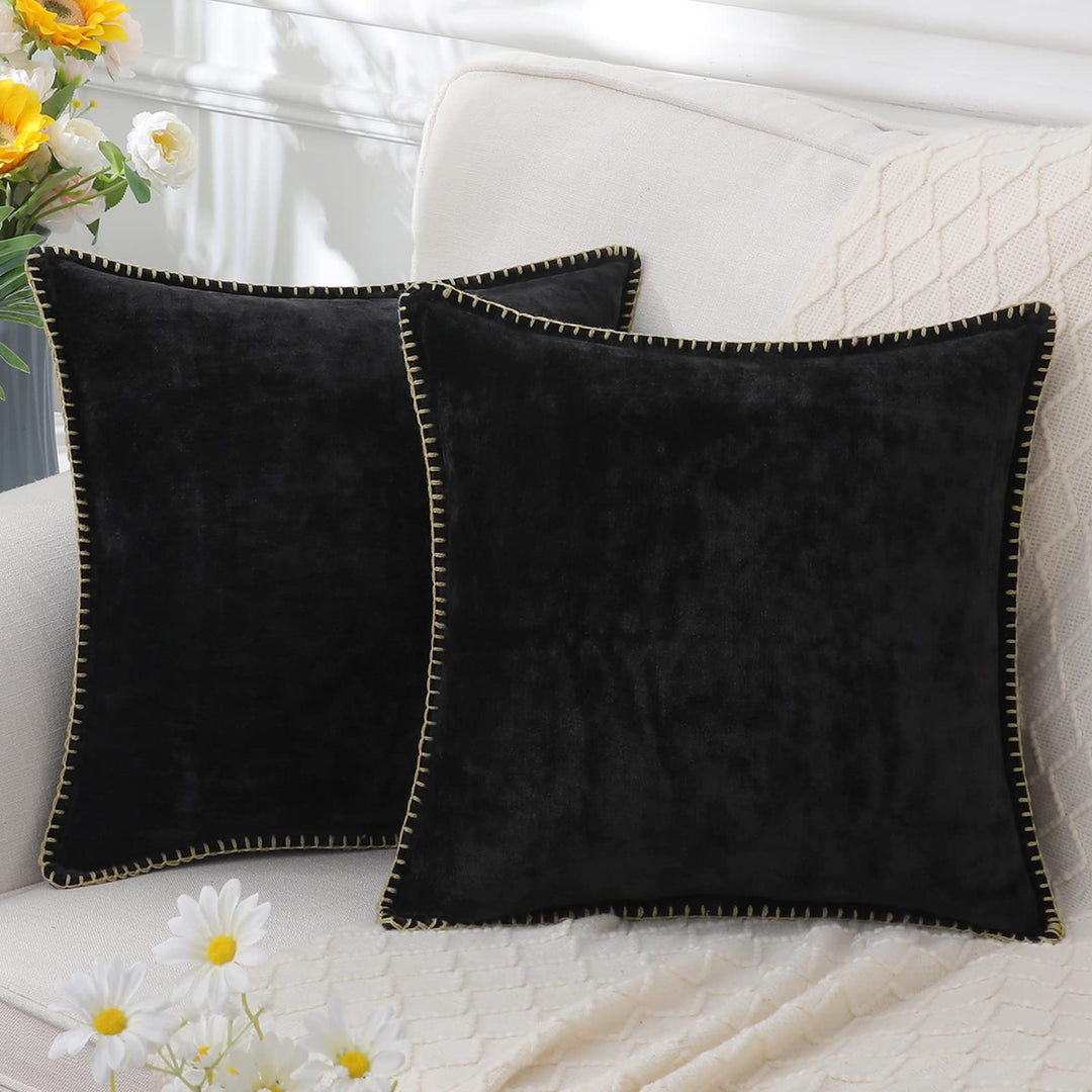 CozyNest - Zachte Chenille Kussenhoes 45x45cm Luxe Decoratie voor Bank & Woonkamer