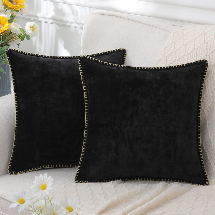 CozyNest - Zachte Chenille Kussenhoes 45x45cm Luxe Decoratie voor Bank & Woonkamer
