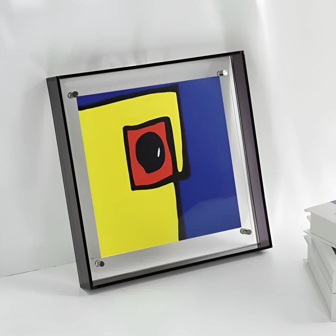 Neon acryl fotolijst – retro jaren 80-stijl, moderne decoratieve fotolijst