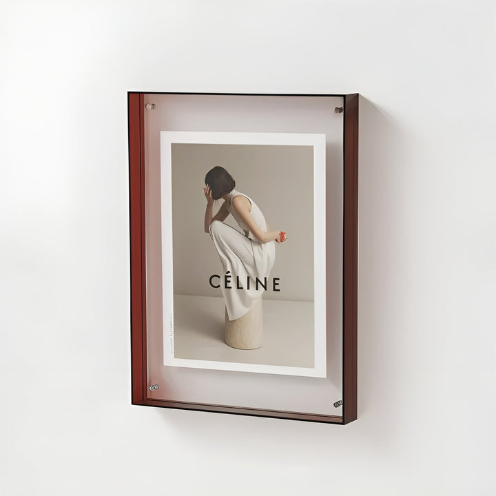 Neon acryl fotolijst – retro jaren 80-stijl, moderne decoratieve fotolijst
