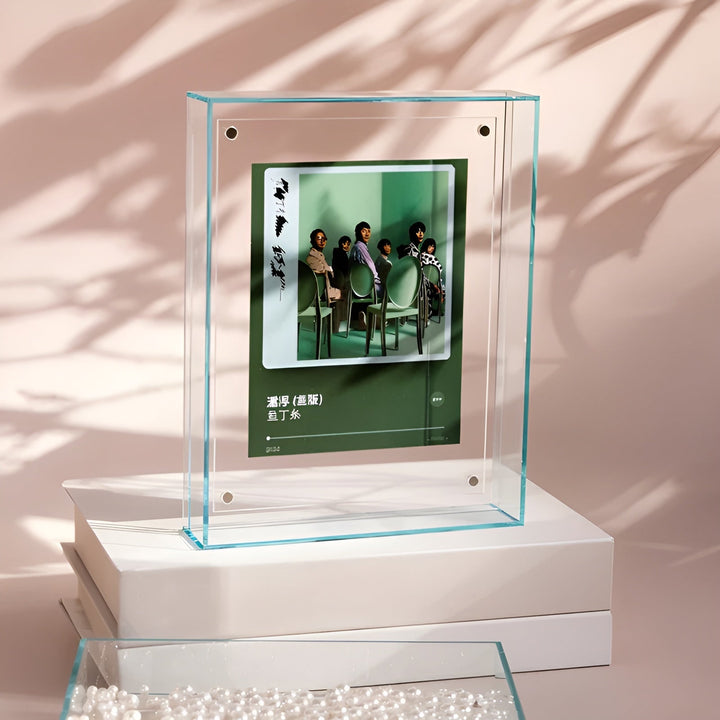 Neon acryl fotolijst – retro jaren 80-stijl, moderne decoratieve fotolijst