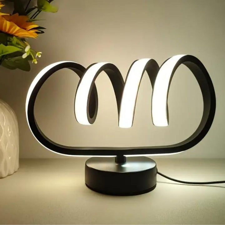 GlowLite - Minimalistische Tafellamp met Driekleurige LED & Modern Design