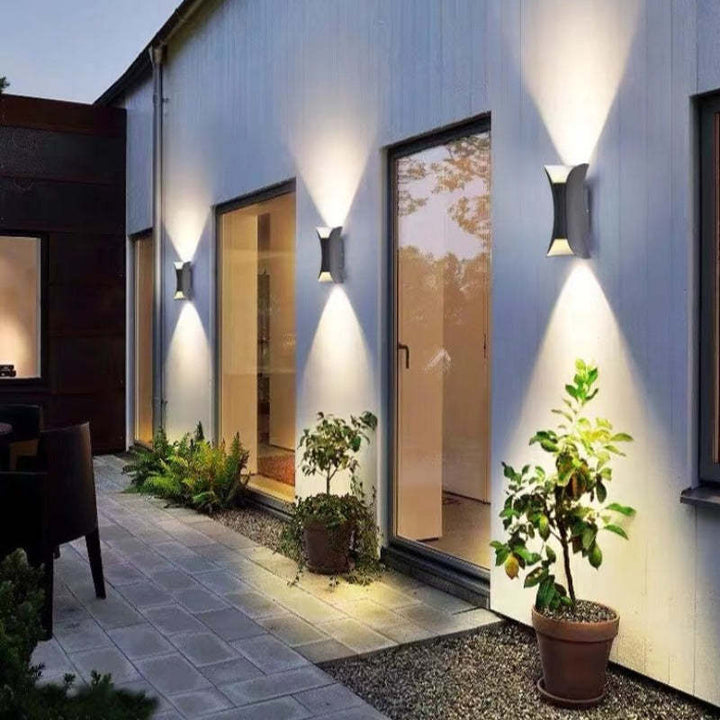 LED-buitenwandlamp, eigentijdse wandlamp voor gebruik buiten