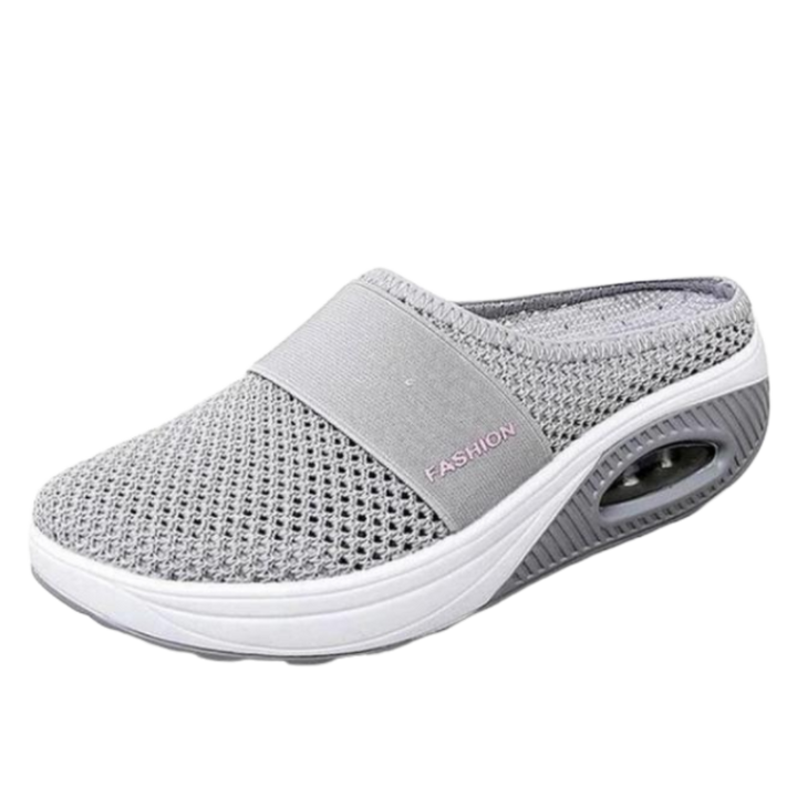 Gedempte instapschoenen voor dames, casual wandelschoenen
