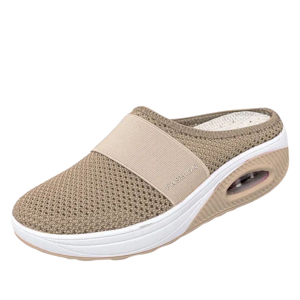 Gedempte instapschoenen voor dames, casual wandelschoenen
