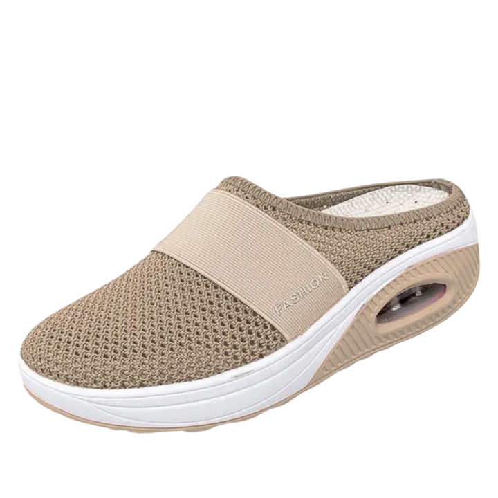 Gedempte instapschoenen voor dames, casual wandelschoenen
