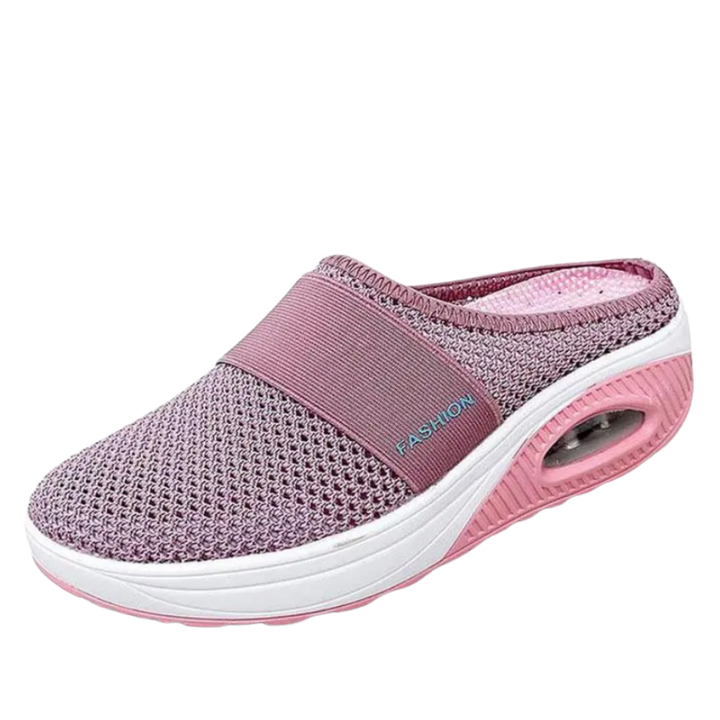 Gedempte instapschoenen voor dames, casual wandelschoenen