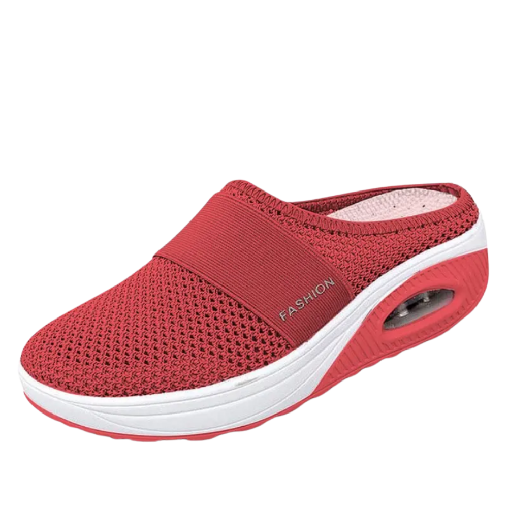 Gedempte instapschoenen voor dames, casual wandelschoenen