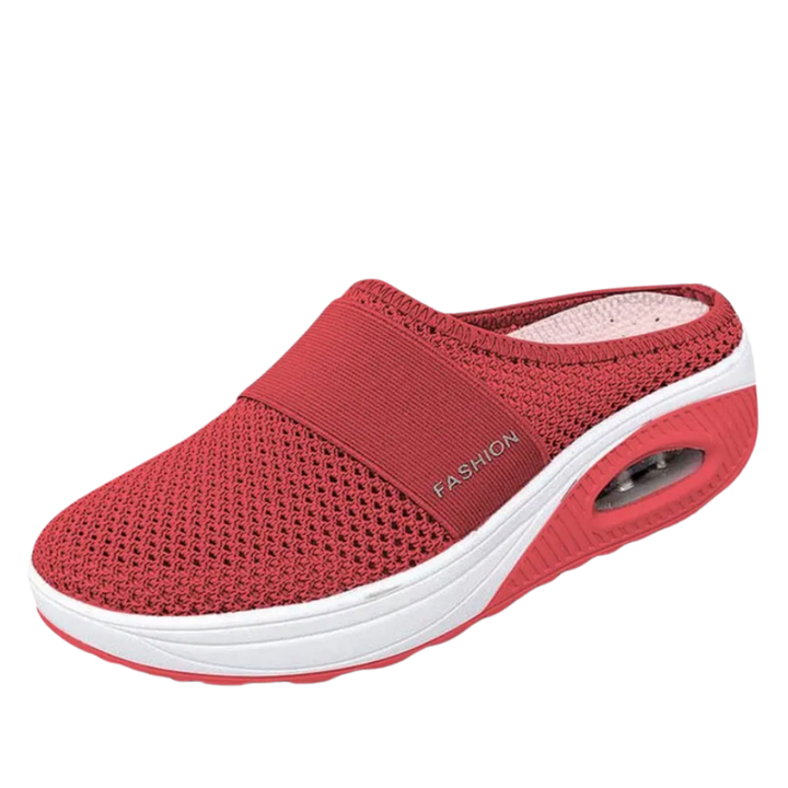 Gedempte instapschoenen voor dames, casual wandelschoenen
