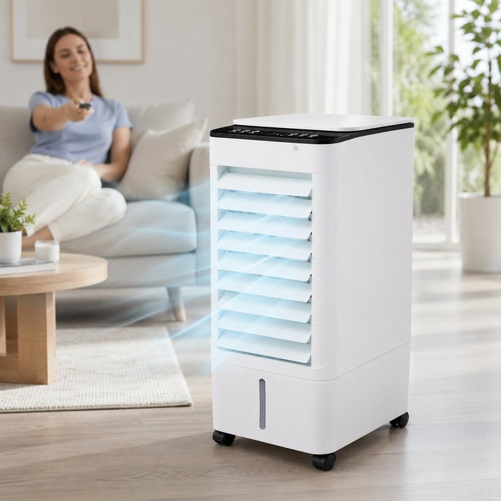 HOGE KORTING Mobiele Airco - met afstandsbediening en timer optie