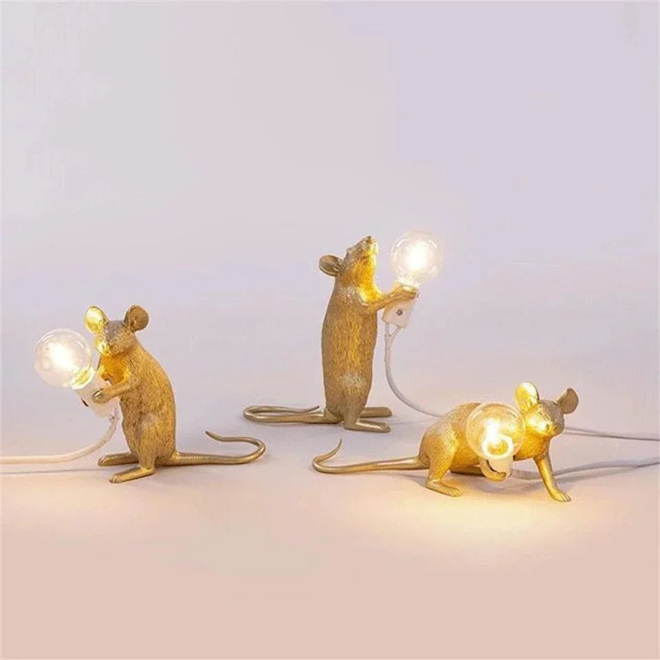 Eigentijdse muizentafellamp creatieve led-decoratieverlichting