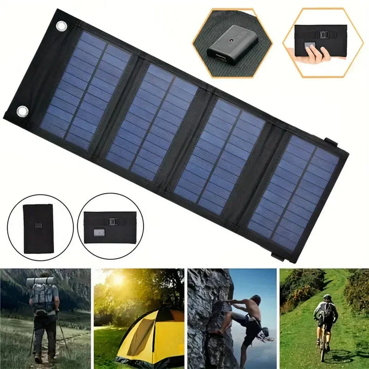 Opvouwbare solarpowerbank - SolarMate