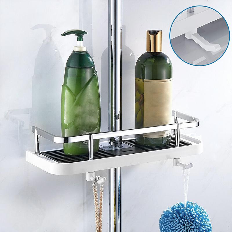 ShowerPro - Roestvrije Douche Organizer Zonder Boren