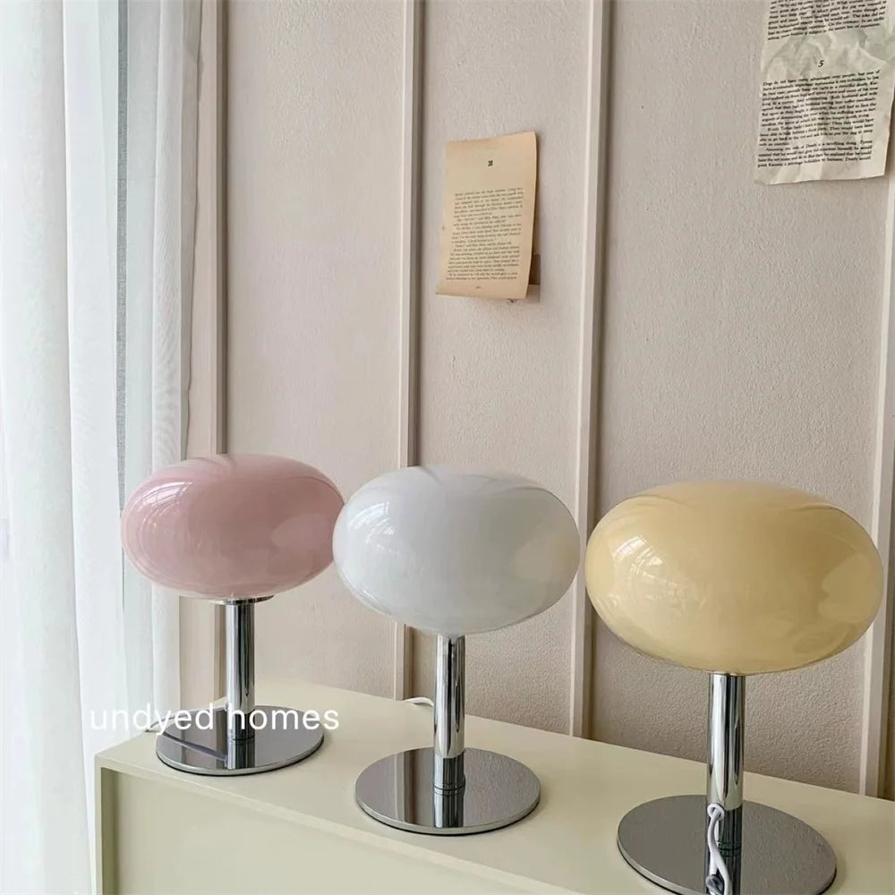 GlowLite - Draadloze Bauhaus Tafellamp met Dimbare LED