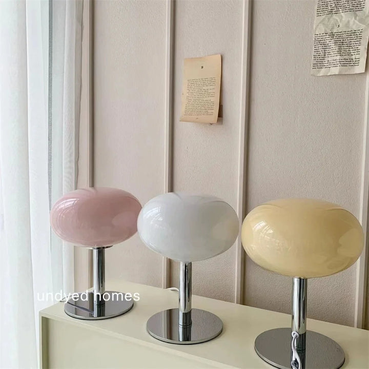 GlowLite - Draadloze Bauhaus Tafellamp met Dimbare LED