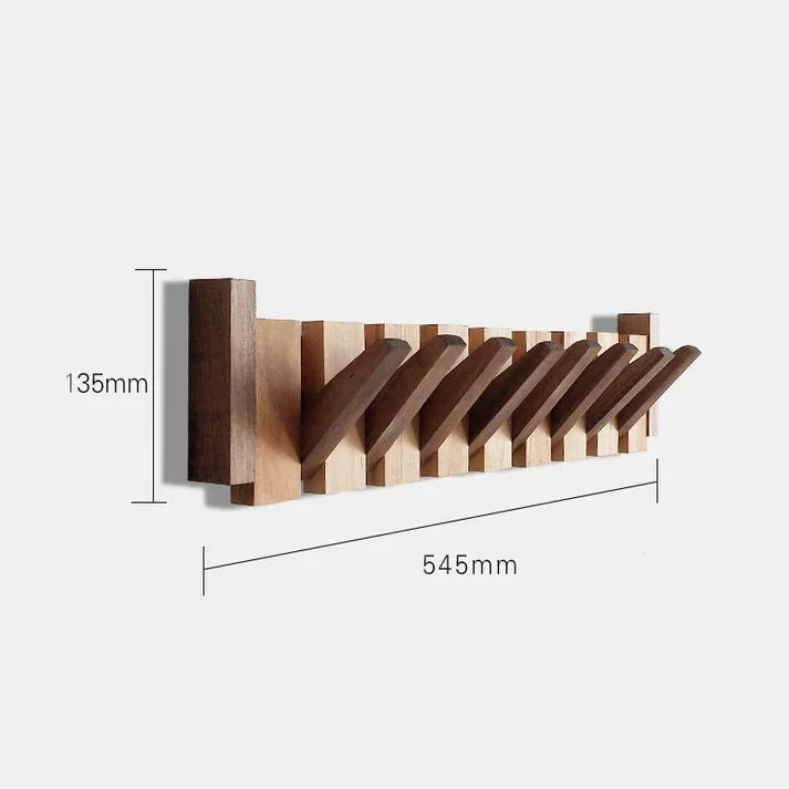 HarmonyHook - Houten Kapstok Met Stijlvol Piano Design