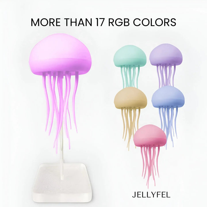 GlowWave - Slimme LED Quallenlamp Voor Relaxte Sfeer & Decoratie