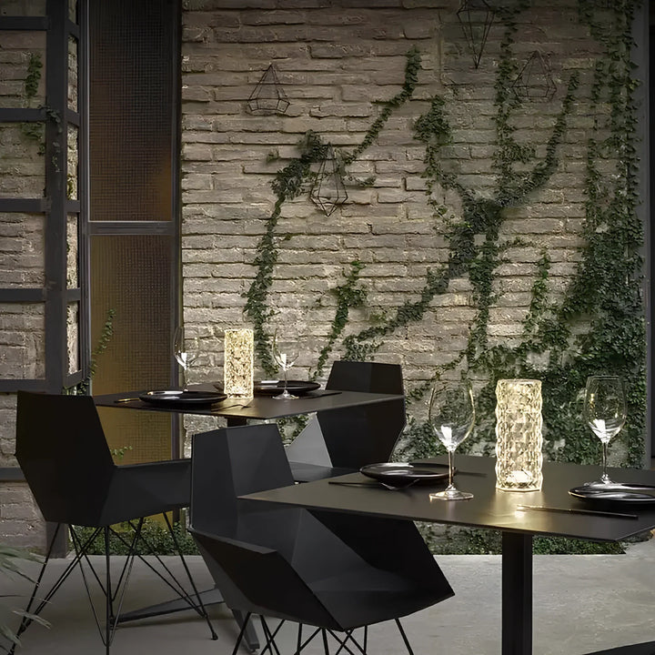 Elegante kristallen LED-lamp met 16 kleuropties en afstandsbediening