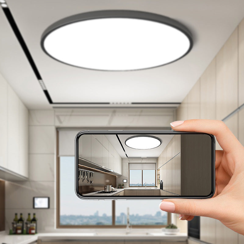 Slanke ronde plafondlamp heldere opbouwlamp voor badkamers &amp; balkons