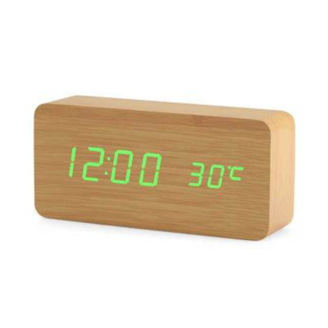 BrightTime - Moderne LED Wekker met Spraakfunctie en Digitaal Display