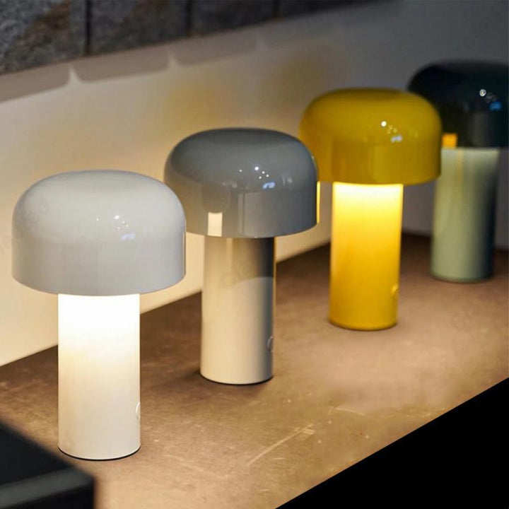 BrightLight - Draadloze LED Tafellamp met Touch & USB-oplaadfunctie