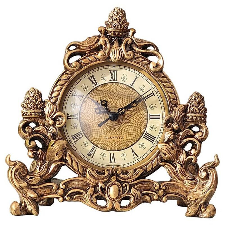 VintageEra - Stille Retro Hars Tafelklok Met Antiek Design