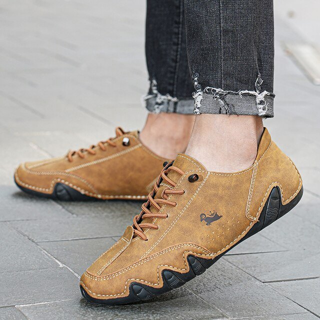 Unisex leren barefootschoenen – BareMotion