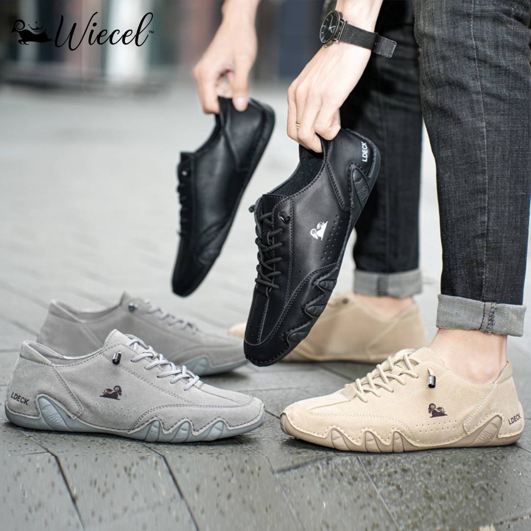 Unisex leren barefootschoenen – BareMotion