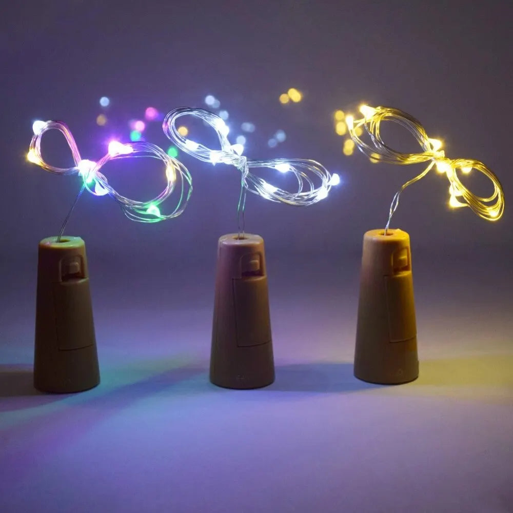 MagicLights - LED Fles Kurk Sfeerlampjes Voor Warme Sfeerdecoratie
