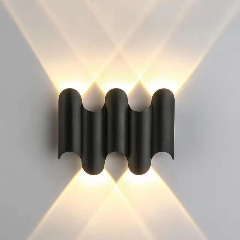 GlowLuxe - Moderne LED Wandlamp Voor Elegantie en Knusse Sfeer