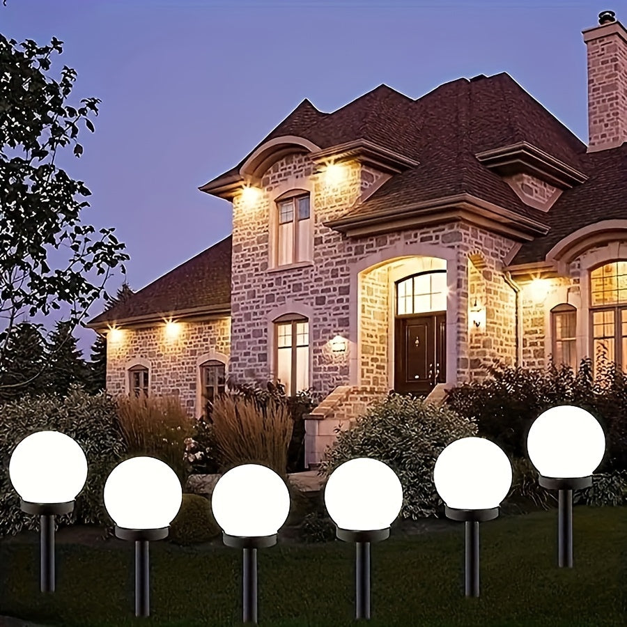 LED-solar tuinlampen – Bolvormige verlichting voor paden en tuinen