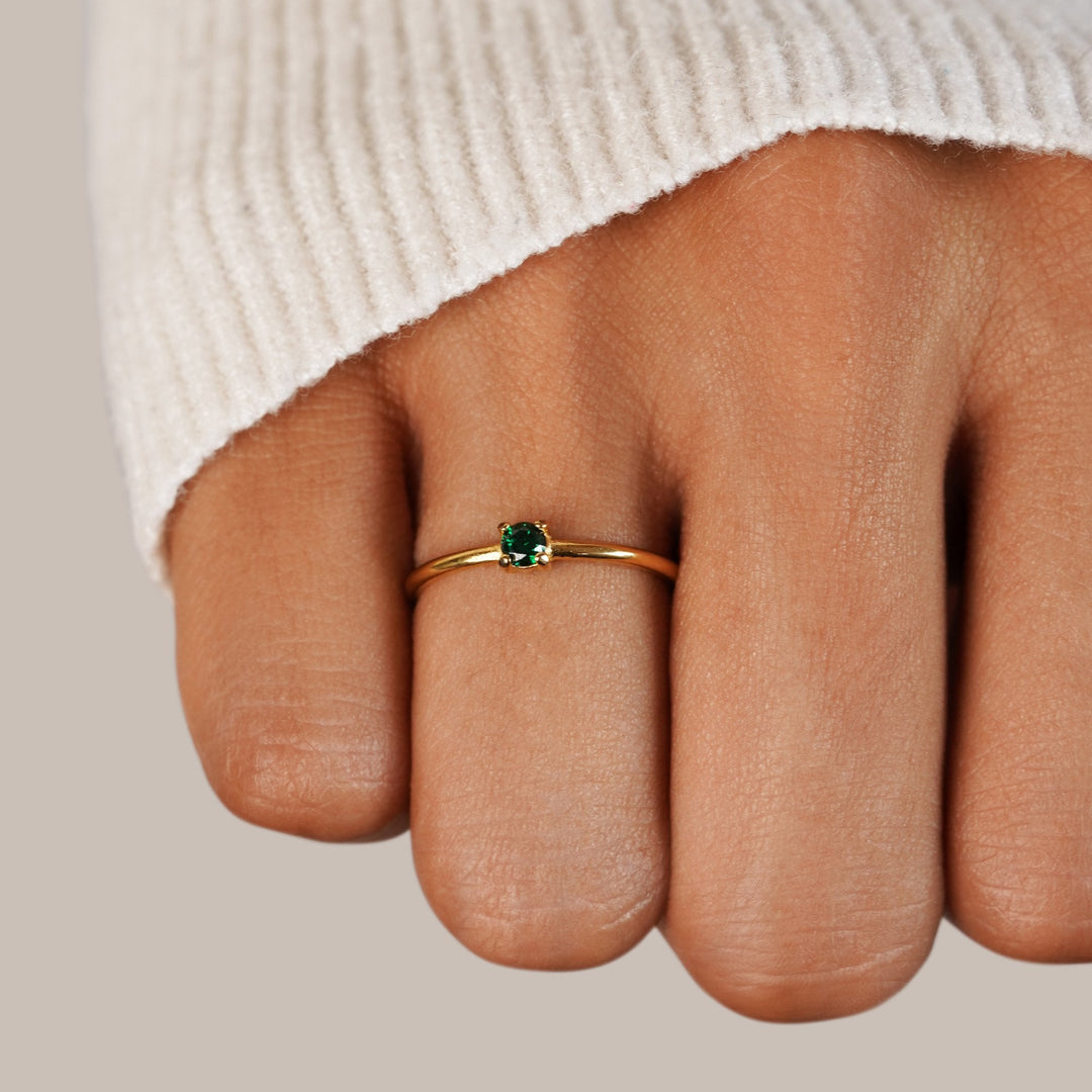 Geboortesteen Gouden Ringen