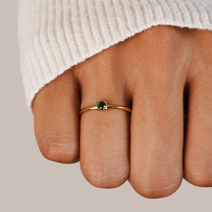 Geboortesteen Gouden Ringen