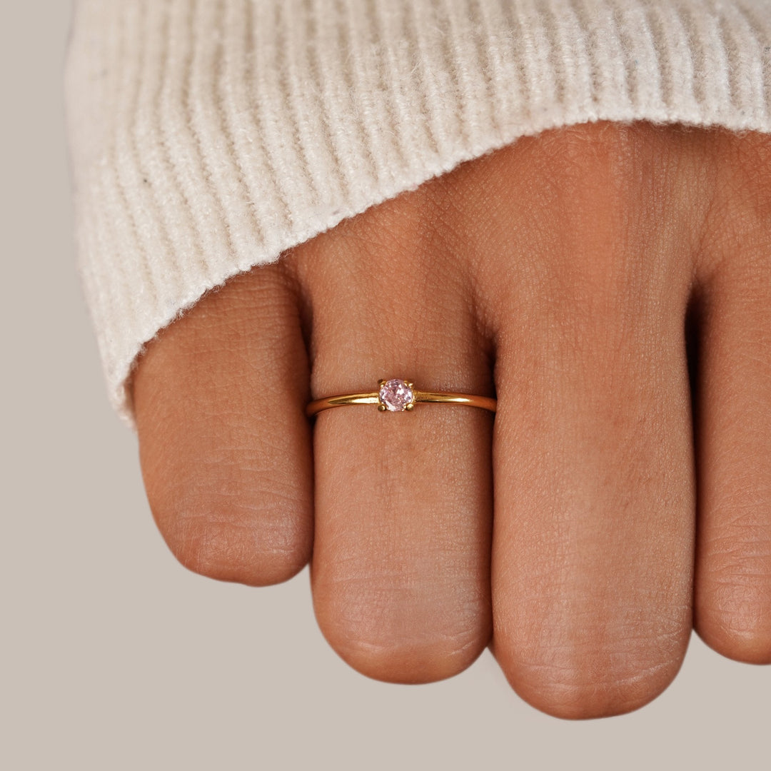 Geboortesteen Gouden Ringen