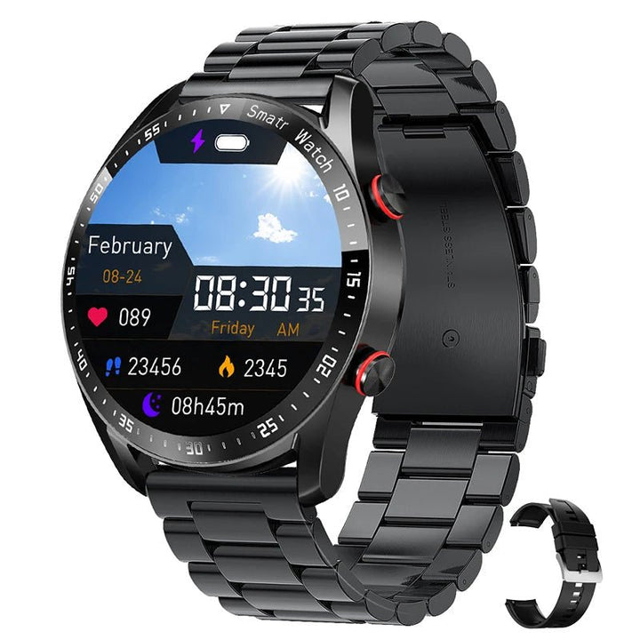 ECG & Hartslag Waterdichte Smartwatch met Bluetooth Bellen – Virex