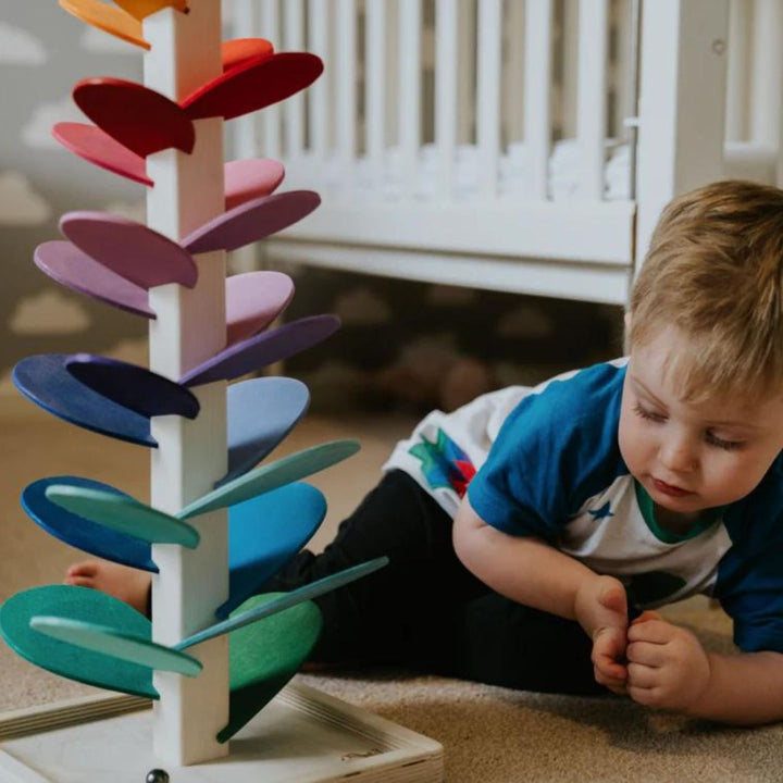 Houten Regenboogboom Spel – Educatief en Natuurlijk Plezier