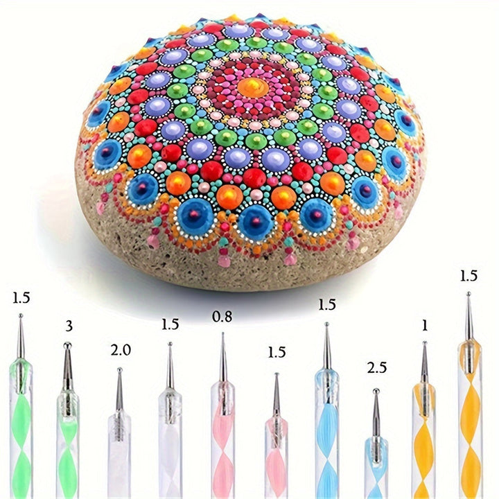 Mandala Gereedschapsset – Voor Creatief Schilderen en Steenkunst