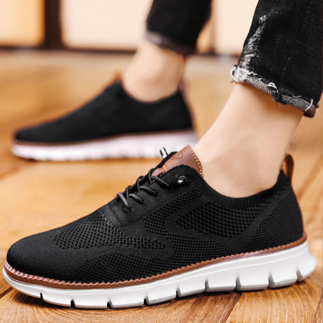 Ademende en ultracomfortabele herensneakers in minimalistisch design – Elias