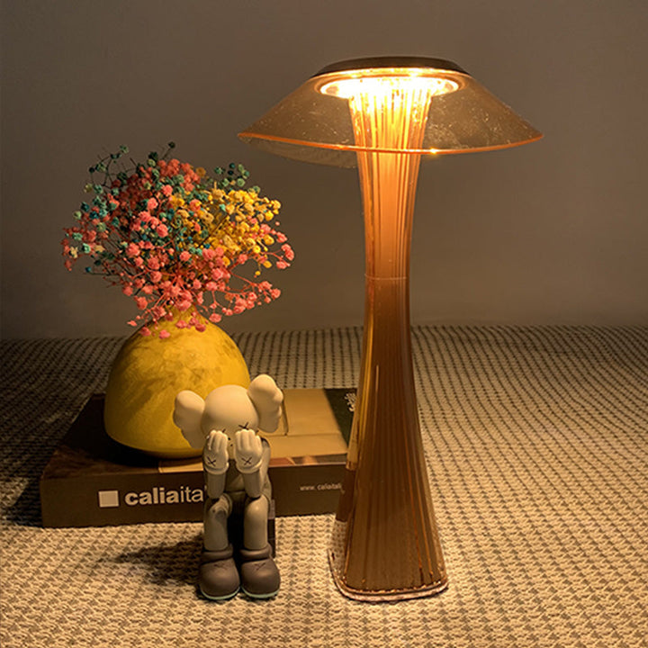 GlowLux - Dimbare LED Tafellamp Met USB-C Oplaadfunctie Voor Luxe Interieur