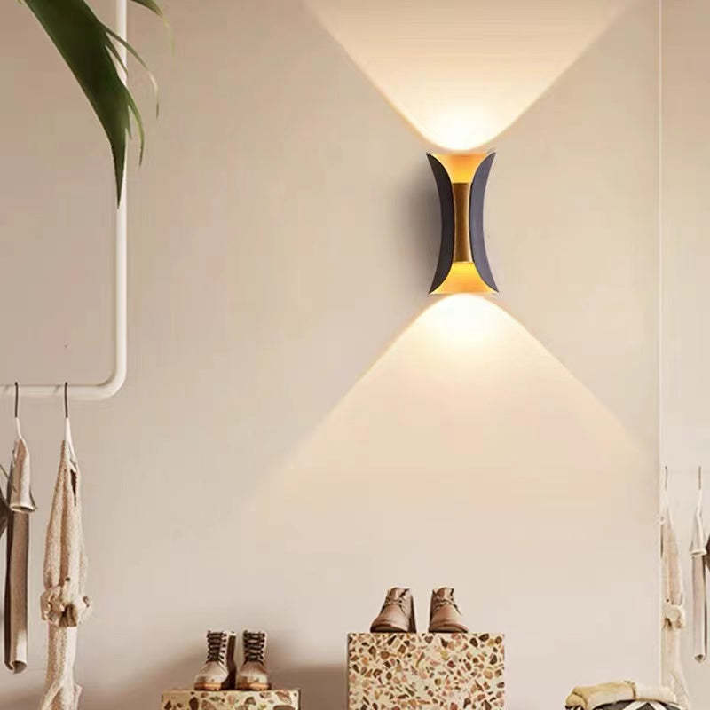 LED-buitenwandlamp, eigentijdse wandlamp voor gebruik buiten
