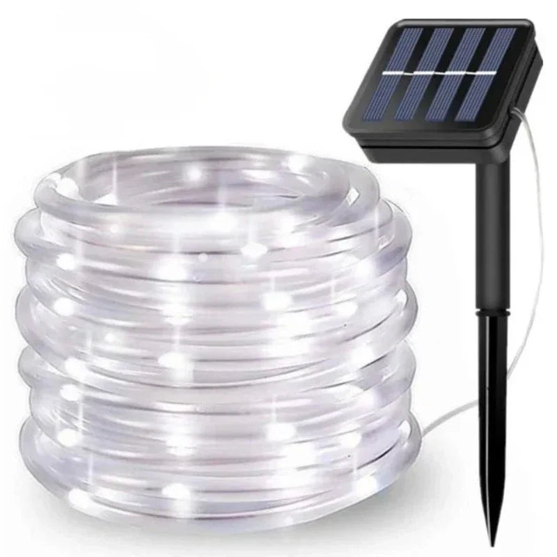 BrightGlow - Zonne-energie Lichtslinger voor Magische Tuinverlichting