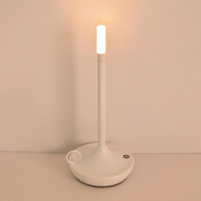 GlowLux - Draadloze Oplaadbare LED Tafellamp Met Smart Touch Bedieningen