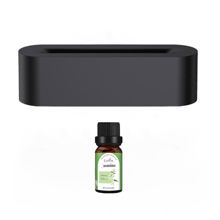 Vlam aroma diffuser met 7 kleuren, ook met geurolie erbij