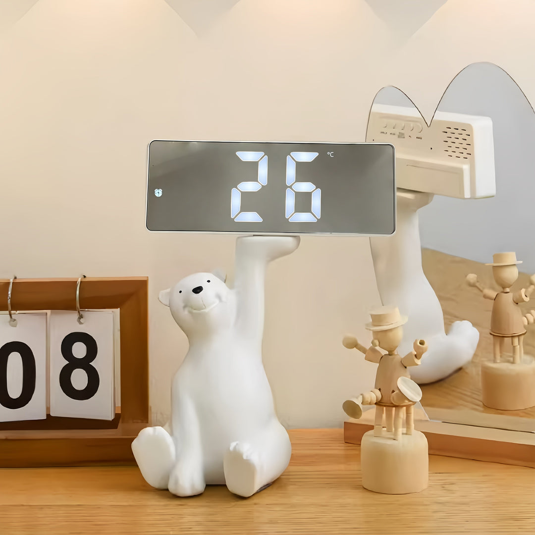 Digitale zonsopgangwekker met lichtsimulatie en snoozefunctie