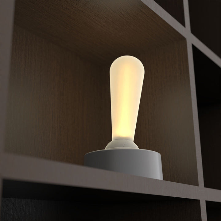 LumiLite - Retro LED Tafellamp Met Accu En Dimbare Helderheid